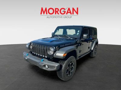 2022 Jeep Wrangler — rear three-quarter view