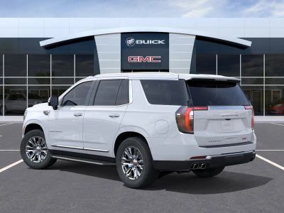 2026 GMC Yukon — rear three-quarter view