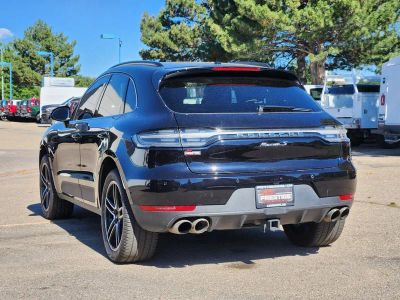 2021 Porsche Macan — rear three-quarter view