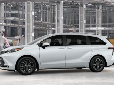 2026 Toyota Sienna — rear three-quarter view