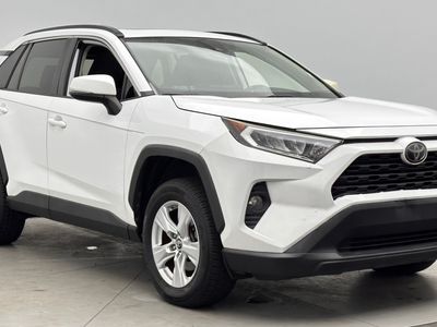 2019 Toyota RAV4 — rear three-quarter view