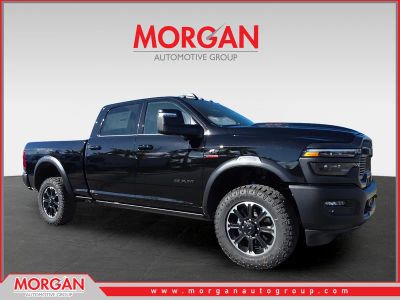 2026 Ram 2500 Rebel in Black — front three-quarter view