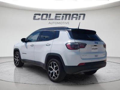 2024 Jeep Compass — rear three-quarter view