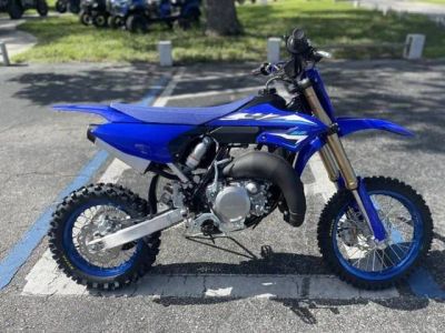 2026 Yamaha YZ65 — front three-quarter view