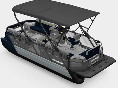2026 Sea-Doo Switch Cruise Limited 21 - 300 hp - Double Bimini Galvanized - Photo 3