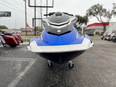 2018 Yamaha WaveRunners VX CRUISER HO-AZURE BLUE/WHITE — rear three-quarter view
