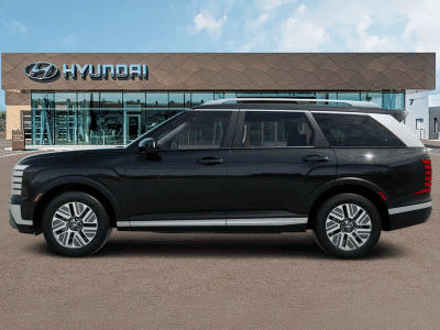 2026 Hyundai Palisade Hybrid — rear three-quarter view