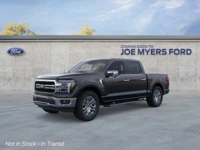 2026 Ford F-150 in Agate Black — front three-quarter view