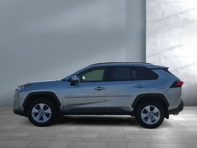 2019 Toyota RAV4 — rear three-quarter view