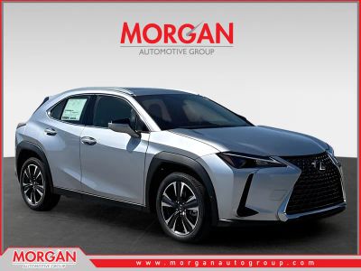 2026 Lexus UX 300h in Iridium — front three-quarter view