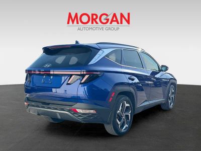 2023 Hyundai Tucson — rear three-quarter view