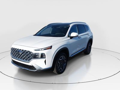 2023 Hyundai Santa Fe Plug-In Hybrid — rear three-quarter view
