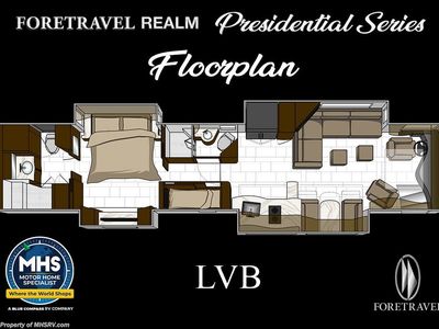2027 Foretravel Realm Presidential Luxury Villa Bunk (LVB) W/ Spa - Photo 1