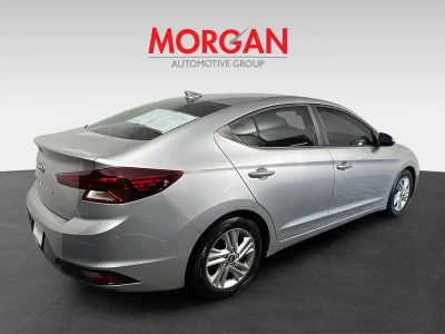 2020 Hyundai Elantra — rear three-quarter view