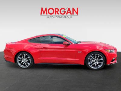 2016 Ford Mustang — rear three-quarter view