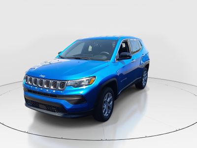 2024 Jeep Compass — rear three-quarter view
