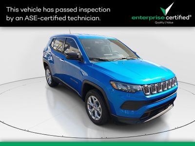 2024 Jeep Compass Sport 4x4 — front three-quarter view
