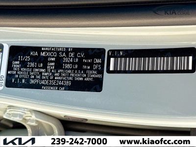 2025 Kia K4 — photo 37 view