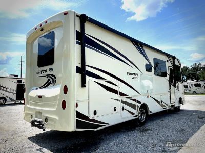 2019 Jayco Precept — rear three-quarter view
