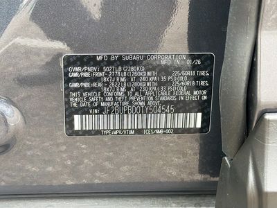 2026 Subaru Outback - Photo 42
