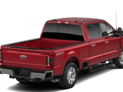 2026 Ford F-250SD — rear three-quarter view