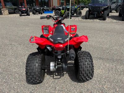 2026 Polaris Outlaw 110 EFI — rear three-quarter view