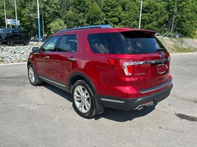 2018 Ford Explorer — rear three-quarter view