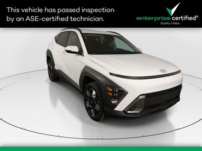 2025 Hyundai Kona SEL AWD — front three-quarter view