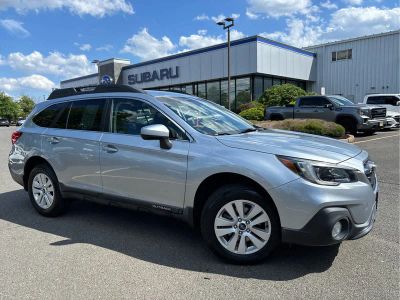 2018 Subaru Outback — rear three-quarter view