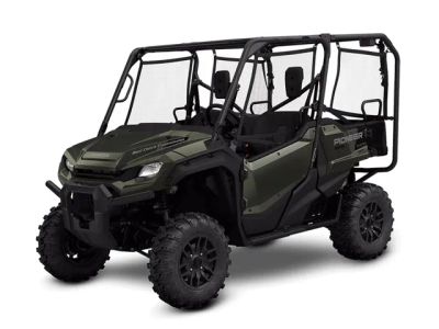 2025 Honda® Pioneer 1000-5 Deluxe — front three-quarter view