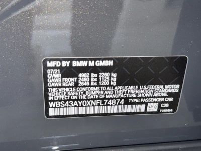 2022 BMW M3 — photo 37 view