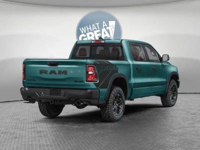 2026 RAM 1500 — rear three-quarter view