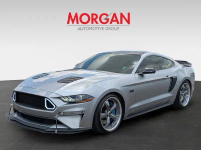 2020 Ford Mustang — rear three-quarter view