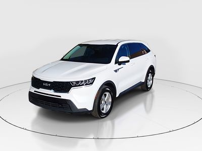 2023 Kia Sorento — rear three-quarter view