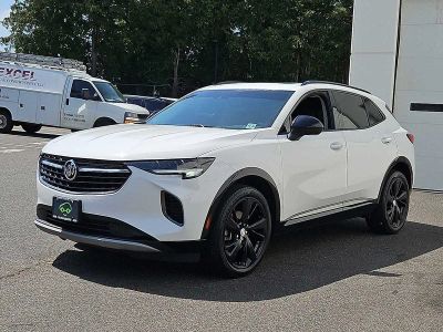2021 Buick Envision — rear three-quarter view