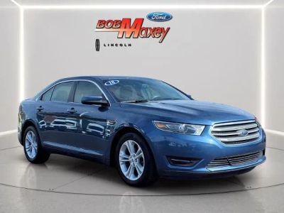 2018 Ford Taurus — rear three-quarter view