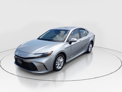 2025 Toyota Camry — rear three-quarter view