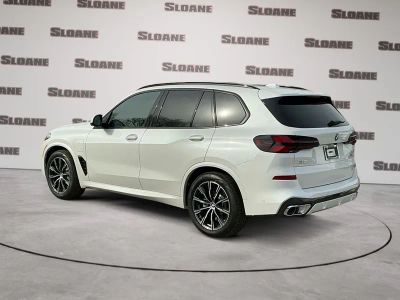 2026 BMW X5 — rear three-quarter view