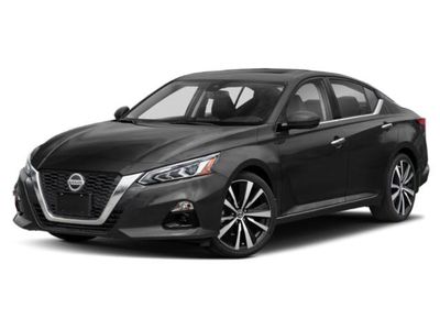 2021 Nissan Altima 2.5 SV in Storm Blue Metallic — front three-quarter view