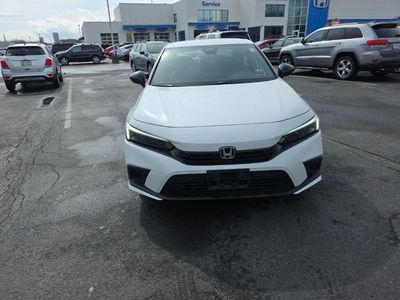 2023 Honda Civic Sedan Sport CVT — rear three-quarter view