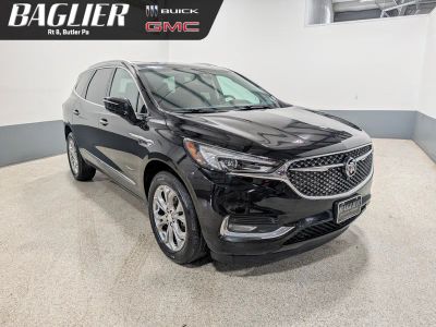 2020 Buick Enclave Avenir in Ebony Twilight Metallic — front three-quarter view