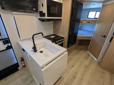 2026 Winnebago Thrive — engine compartment view