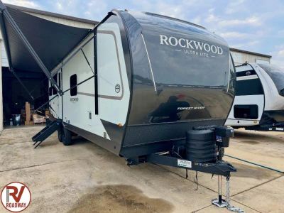2027 Forest River RV Rockwood Ultra Lite — front three-quarter view
