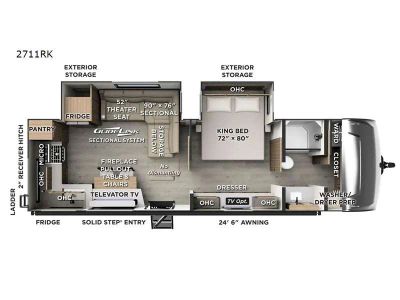2027 Forest River RV Rockwood Ultra Lite — side profile view