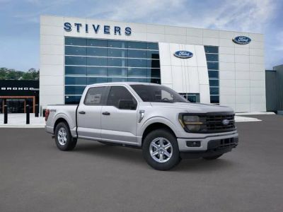 2026 Ford F-150 XLT in Silver — front three-quarter view