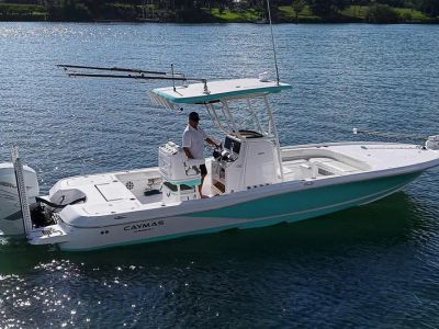 2020 Caymas 28 HB — side profile view