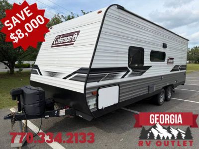 2022 Dutchmen Coleman Lantern LT 214BH — front three-quarter view