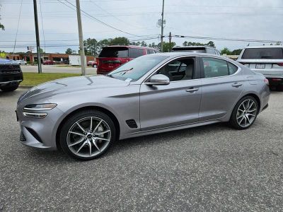 2025 Genesis G70 — rear three-quarter view