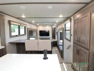 2023 Grand Design Solitude — engine compartment view