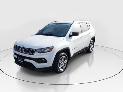 2024 Jeep Compass — rear three-quarter view